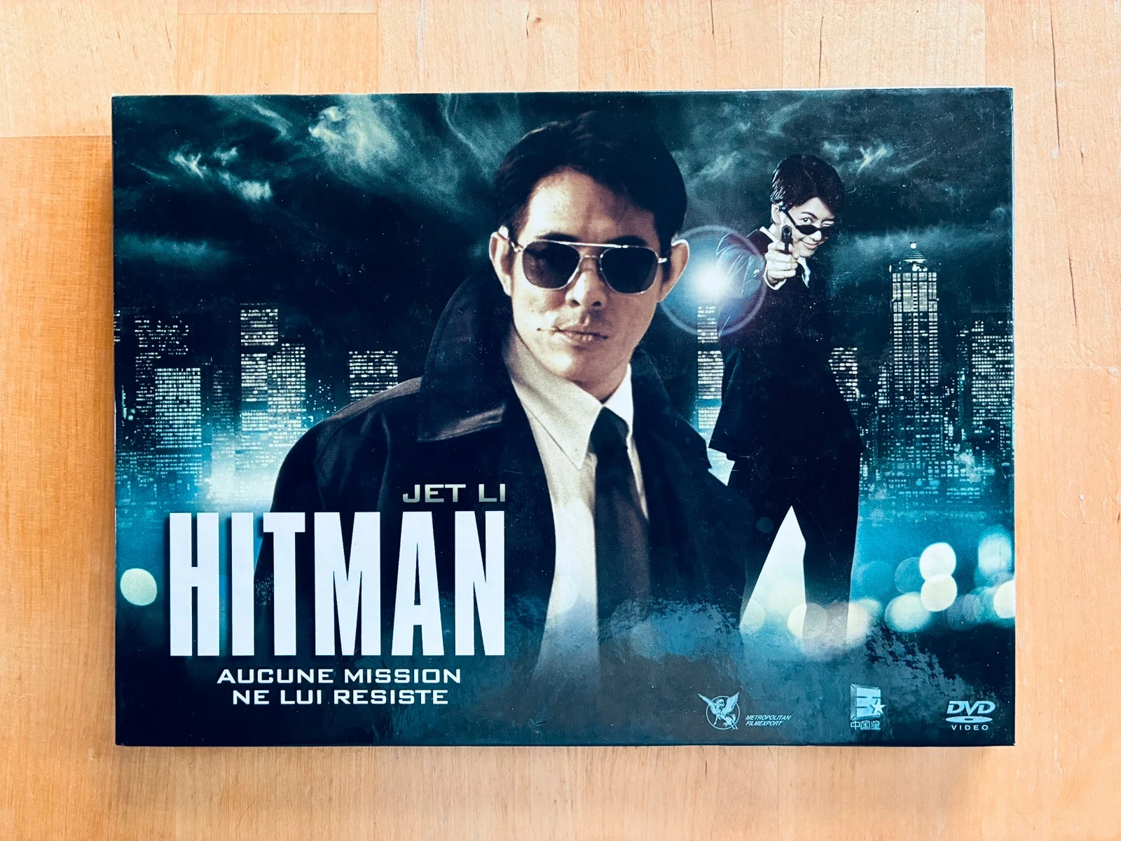 Longbox DVD Hitman Jet Li.